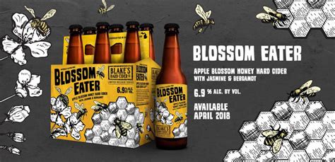 Blakes Hard Cider To Release Blossom Eater Honey Cider To Benefit Bees