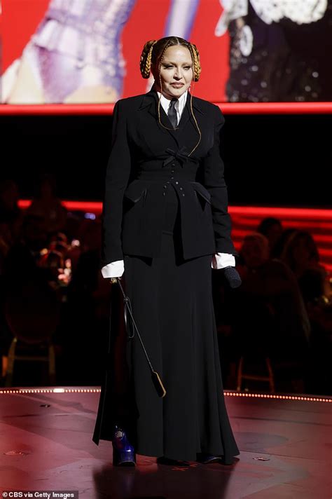 Grammy Awards 2023 Madonna Shows Off Very Smooth Visage Wearing All