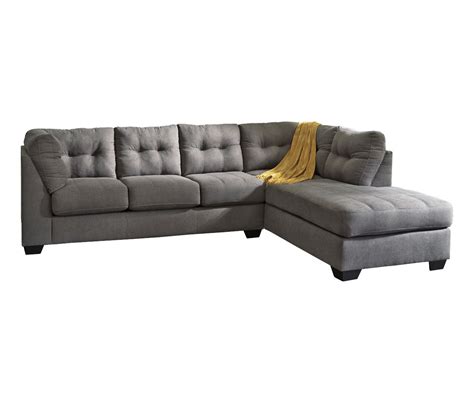 Signature Design By Ashley Maier Charcoal Full Sleeper Sectional With