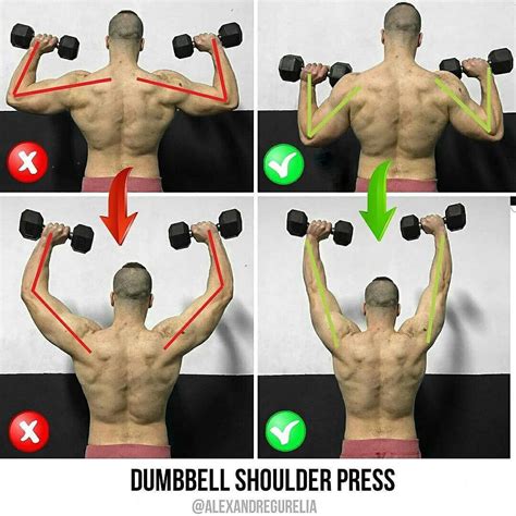 DUMBBELL SHOULDER PRESS Gym Tips Gym Workout Tips Cardio Workout Fun