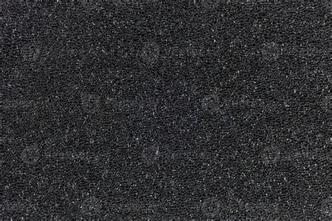 Flat Black Foam Rubber Sponge Texture And Background 12639078 Stock