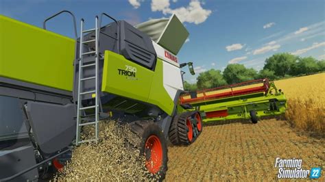 New Claas Trion 750 Plowing Into Farming Simulator 22
