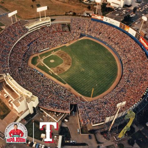 Originally built as a baseball park, it was home to the texas rangers of major league baseball and the texas rangers baseball hall of fame from 1994 until 2019 when the team. #RangersTBT to summer nights at the old Arlington Stadium ...