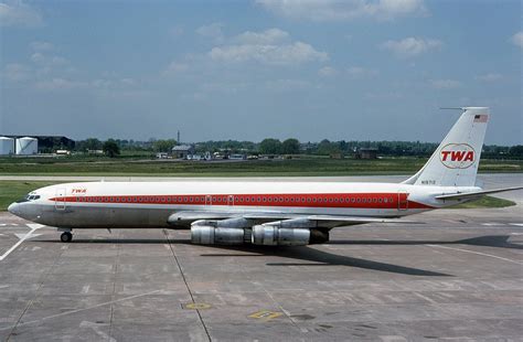 Twa 707 Vintage Aircraft Vintage Airlines Boeing 707
