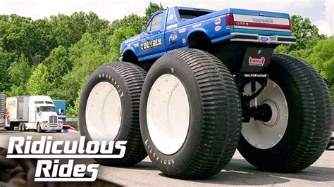 Bigfoot 5 The Worlds Biggest Monster Truck Ridiculous Rides Youtube