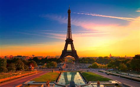 배경 화면 2560x1600 픽셀 건축물 시티 도시 풍경 에펠 탑 프랑스 Hdr 경치 파리 해돋이 일몰