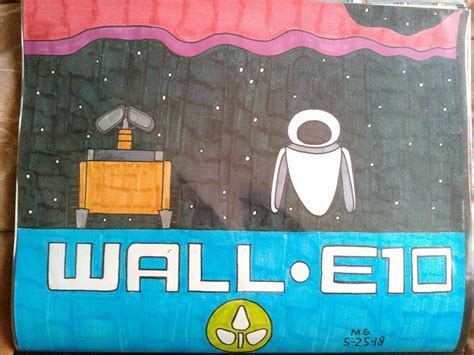 Wall E 10th Anniversary By Forceuser77 On Deviantart