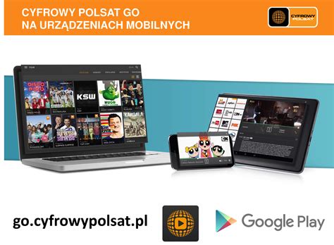Dostęp do kanałów na żywo oraz materiałów takich jak seriale, filmy, bajki dla dzieci są zależne od wykupionego pakietu w cyfrowym polsacie. Cyfrowy Polsat GO - telewizja na tabletach i smartfonach
