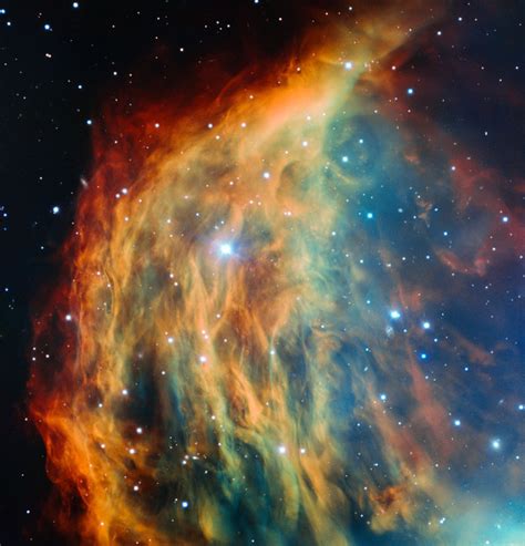 The Medusa Nebula Astronomers Using Esos Very Large Telescope In Chile