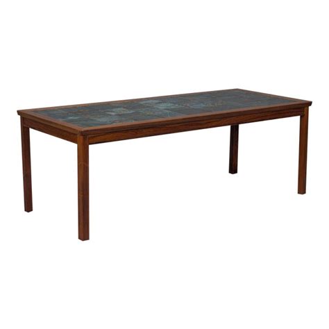 Check spelling or type a new query. Danish Modern Rosewood & Tile Coffee Table | Chairish