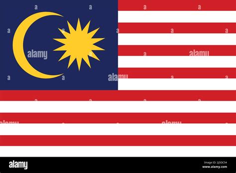 Malaysia Flag Emblem Stock Vector Image And Art Alamy