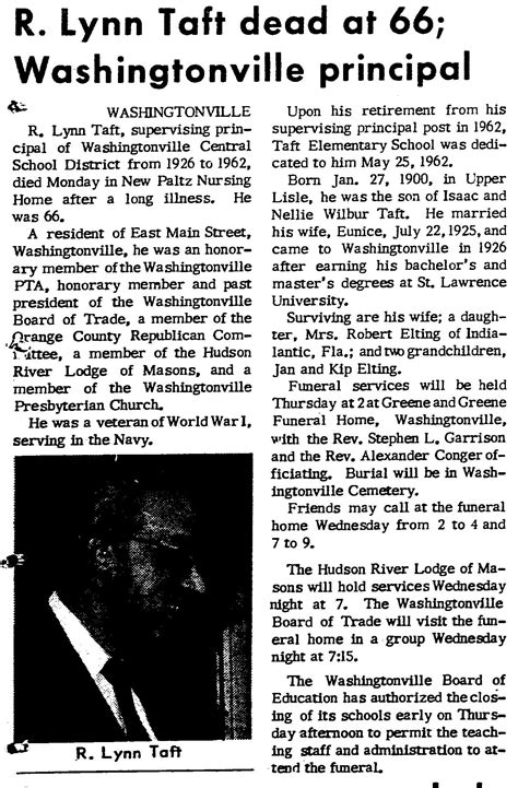 Robert Lynn Taft (1900-1966) - Find a Grave Memorial