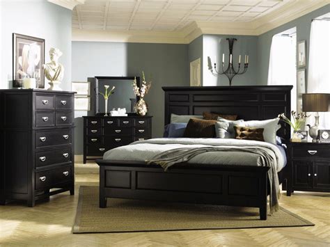 Modern bedroom in black and white is usually applied in the master bedroom with large space. Black King Bedroom Furniture Sets - Home Furniture Design