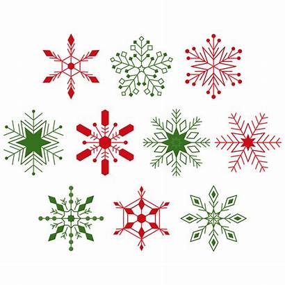 Snowflakes Clip Embroidery Digitizing Semi Exclusive Crafting