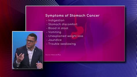 Stomach cancer is a relatively common cancer in australia. Symptoms of Stomach Cancer - YouTube