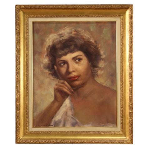 Oil On Canvas Naked Woman Unknown Artist 20th Century At 1stDibs