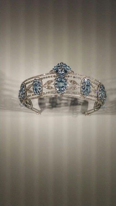 Aquamarine Cartier Tiara Tiaras And Crowns Wedding Rings Tiara