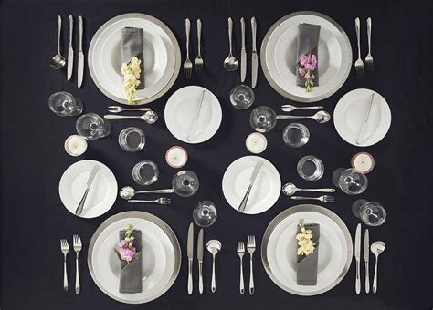 How To Set A Table For Formal Dinners Viners