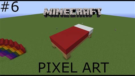 Sacrosegtam Pixel Art Minecraft Bed