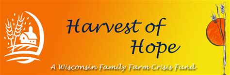 Harvest Of Hope A Resource For Wisconsin Farm Families Wisconsin