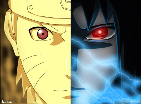 Naruto Vs Sasuke By Itacsum On Deviantart