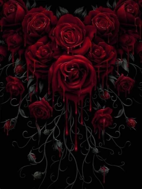 Pin By Kathy Hughes On ♥️beauty And The Gothic Rose♥️ Gothic Rose