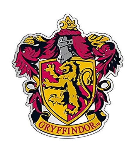 Harry Potter Gryffindor Crest Enamel Pin 48581 Famous Microgreens
