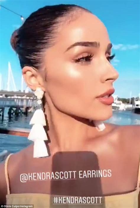 Olivia Culpo Gets Pulses Racing In Tiny Yellow Dress While Visiting Her
