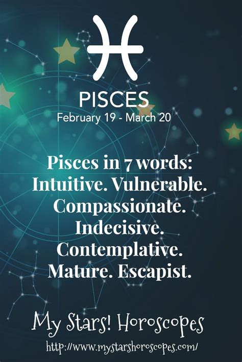 60 Cool Pisces Horoscope Personality Traits Female Insectza