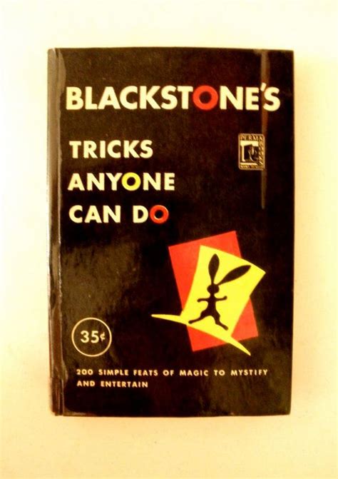 1948 Magician Blackstones Tricks Anyone Can Do Hardcover Book Etsy The Magicians Hardcover