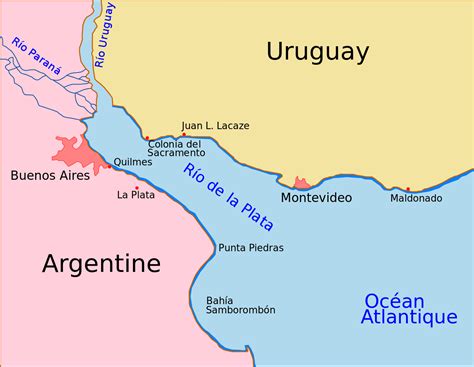 La dernière fois que argentine a battu uruguay date du vendredi 02 septembre 2016. Rio de la Plata, entre l'Uruguay et l'Argentine • Carte ...
