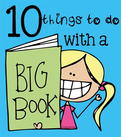 10 Things To Do With A Big Book From The Pond