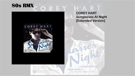 corey hart sunglasses at night [extended version] youtube