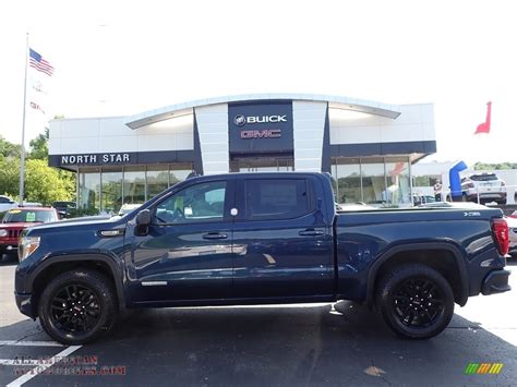 2020 Gmc Sierra 1500 Elevation Double Cab 4wd In Pacific Blue Metallic