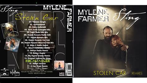 Mylene farmer remixes torrents for free, downloads via magnet also available in listed torrents detail page, torrentdownloads.me have largest bittorrent database. MUSICOLLECTION: MYLENE FARMER & STING - Stolen Car ...