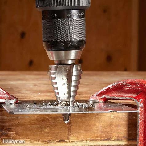 Tips For Drilling Holes In Metal The Family Handyman