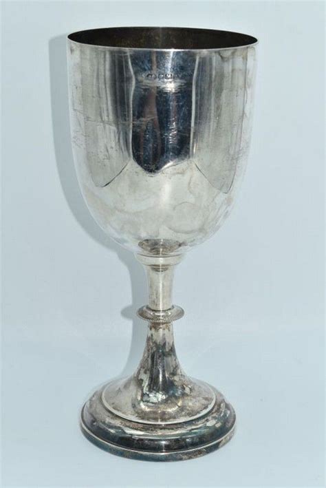 Sheffield 1894 Sterling Silver Chalice 303g Bowls Comports And