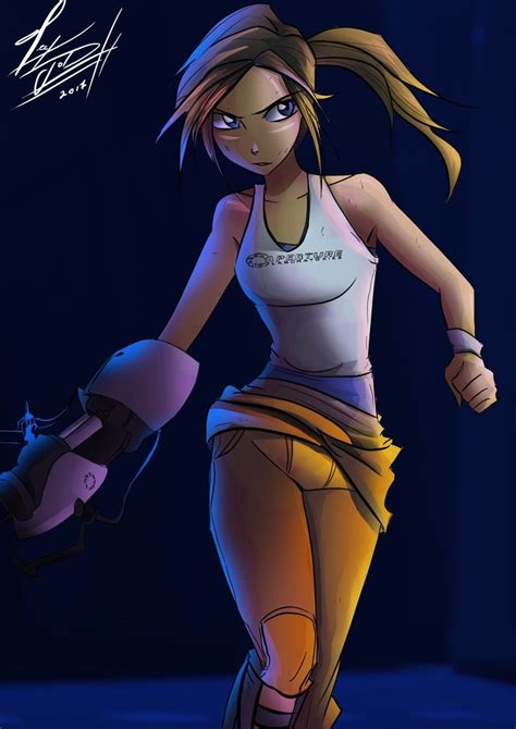 Chell Portal 2 Fan Art