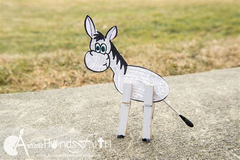 The Best Donkey Palm Sunday Craft Ideas Peepsburghcom