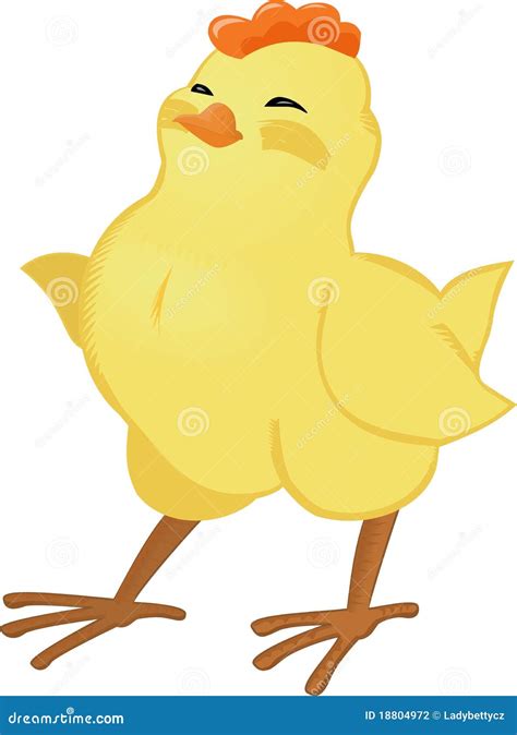 Happy Chicken Stock Vector Illustration Of Nature Bird 18804972
