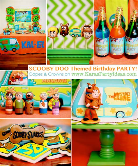 Take your scooby doo party a step farther and do a scooby doo mystery theme! Kara's Party Ideas Scooby Doo Boy Themed Birthday Party ...