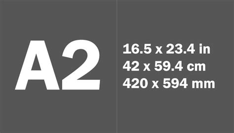 A2 Paper Size And Dimensions Paper Sizes Online 49 Off