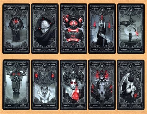 78 Digital Tarot T Link 78 Cards Tarot By Nekro 13 Etsy