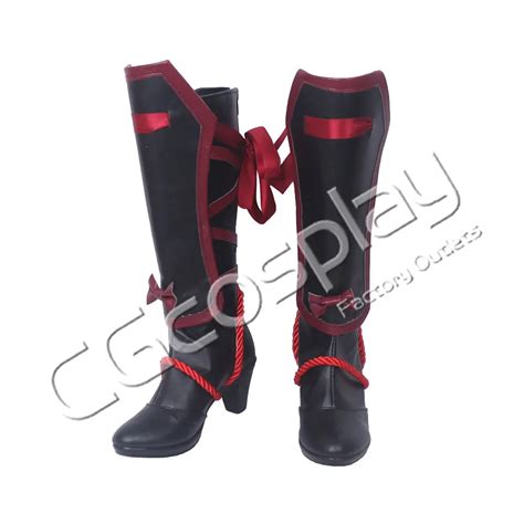 Cgcos Express Anime Cosplay Shoes Touken Ranbu Online Boots Cosplay