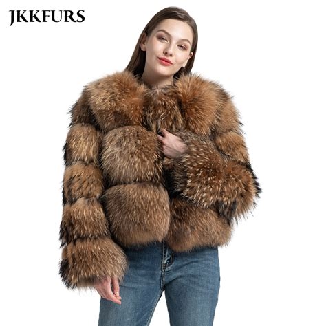 3 rows 2021 new real natural fur coat women s genuine raccoon fur leather jacket overcoat girl s
