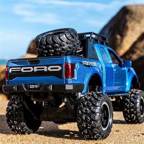 Today's leaner, meaner raptor is nearly 500 lbs. 2020 Kidami 1:32 Ford Raptor F150 Big Wheel Miniauto Alloy ...