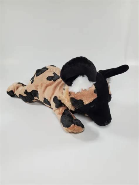 Wildlife Artists Conservation Critters Plush Wild Dog Hyena With Tags