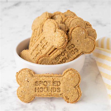 Peanut Butter Dog Biscuits Recipe Spoiled Hounds