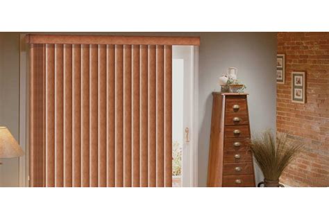 Textured Faux Wood Classic Vertical Blind From Direct Buy Blinds