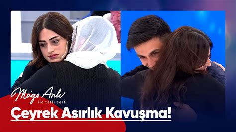 Hazal Cebe nin hiç görmediği ailesine kavuşma anları Müge Anlı ile